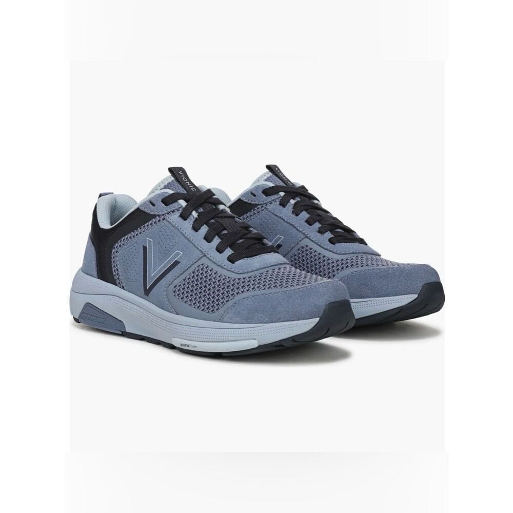 Vionic Walk Strider Knit Sneakers Womens 11M Pacific Blue Walking Shoes Orthotic